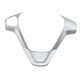 thumbnail image 3 of Funda para volante con efecto fibra de carbono, fácil instalación, accesorio duradero para coche. Plata, 3 of 9