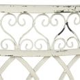 thumbnail image 4 of Pemberly Row Kissing Bench for Garden or Patio with Charming Design, 4 of 4