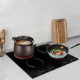 thumbnail image 4 of PEAKORA23 Inch Countertop Electric Cooktop 4 Burner,110V Plug in Electric Stovetop, 4 of 9