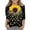 Earthy Yellow, variant on CCRFTGI Cute Tops for Kids Girls Size 10-12 Summer 3/4 Sleeve Sunflower Print Tee Shirts Casual Loose Comdy Big Sister Outfit Crew Neck Shirts White 11-12 Years