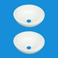 thumbnail image 3 of Renovator's Supply Countertop Vessel Bathroom Sink, White, 3 of 7