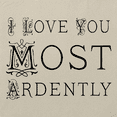 thumbnail image 4 of Inktastic I Love You Most Ardently Tote Bag, 4 of 5