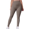thumbnail image 6 of 3D Cellulite Leggings for Women Tummy Control Compression Pants Smile Contour Activewear Tights Anti Cellulite Leggings Lightweight Slim Fit Pants Resistance Band Leggings Fitness Sport Pants Brown L, 6 of 9
