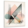 thumbnail image 2 of DESIGN ART Designart "Pink Minimalism Transient Grace II" Minimalism Metal Wall Art 16 in. wide x 32 in. high, 2 of 5
