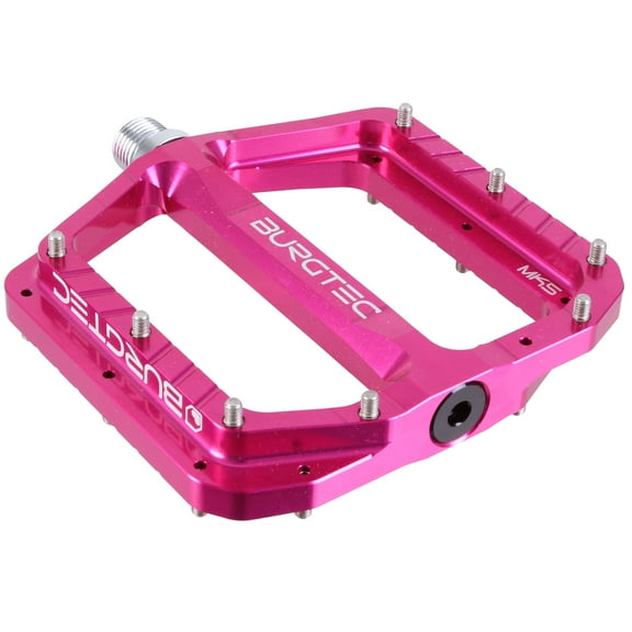 Burgtec Penthouse MK5 Pedals, CrMo, Toxic Pink