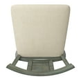 thumbnail image 2 of Weston Home Sheena Panel Back 24-inch Counter Height Wood Swivel Stool, Multiple Finishes, 2 of 6