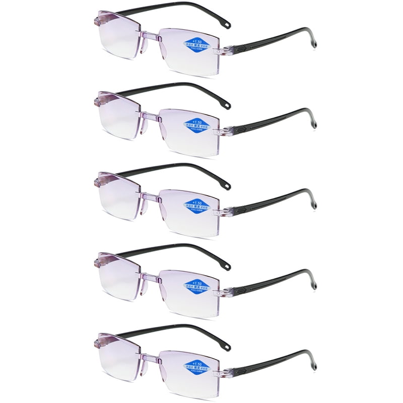 Tinted Rimless Bifocal Reading Glasses Blue Light Tunisia Ubuy