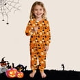thumbnail image 2 of Miaoju Halloween Pajamas Print Long Sleeve Top Pants Pajama Set Comfy Sports Top 2 Piece Sets Pajamas, 2 of 5