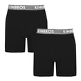 thumbnail image 1 of Boxer Rinbros para Hombre, Regular con Pouch Negro Talla CH 2 Piezas, 1 of 4