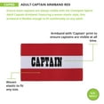 thumbnail image 4 of Champion Sports Brassards de Capitaine de Soccer - Adulte Rouge, 4 of 6