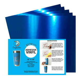 Belle Vous Adhesive Vinyl Vinyl Klebefolie Rolle Schwarz – 30cmx3 m  Vinylfolie Selbstklebend für Plotter, Plotterfolie, Hobby, Basteln,  Scrapbooking