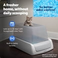 thumbnail image 3 of PetSafe ScoopFree Crystal Pro Legacy Top-Entry Self-Cleaning Cat Litter Box, Automatic, Gray, 3 of 11