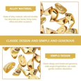 thumbnail image 3 of 50Pcs Mini Golden Ingot Decorative Mini Ingot Tiny Golden Ingot Mini House Ornaments, 3 of 3