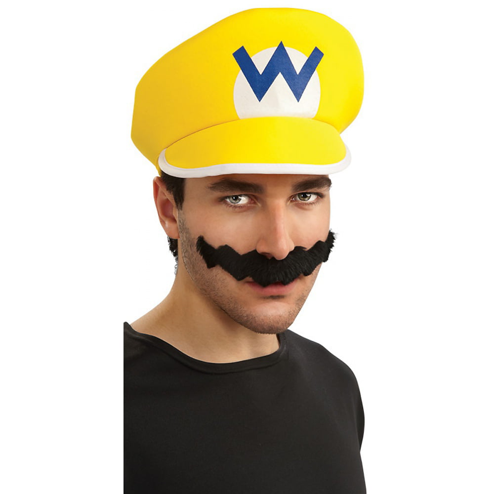 Disguise Wario Child Hat and Moustache
