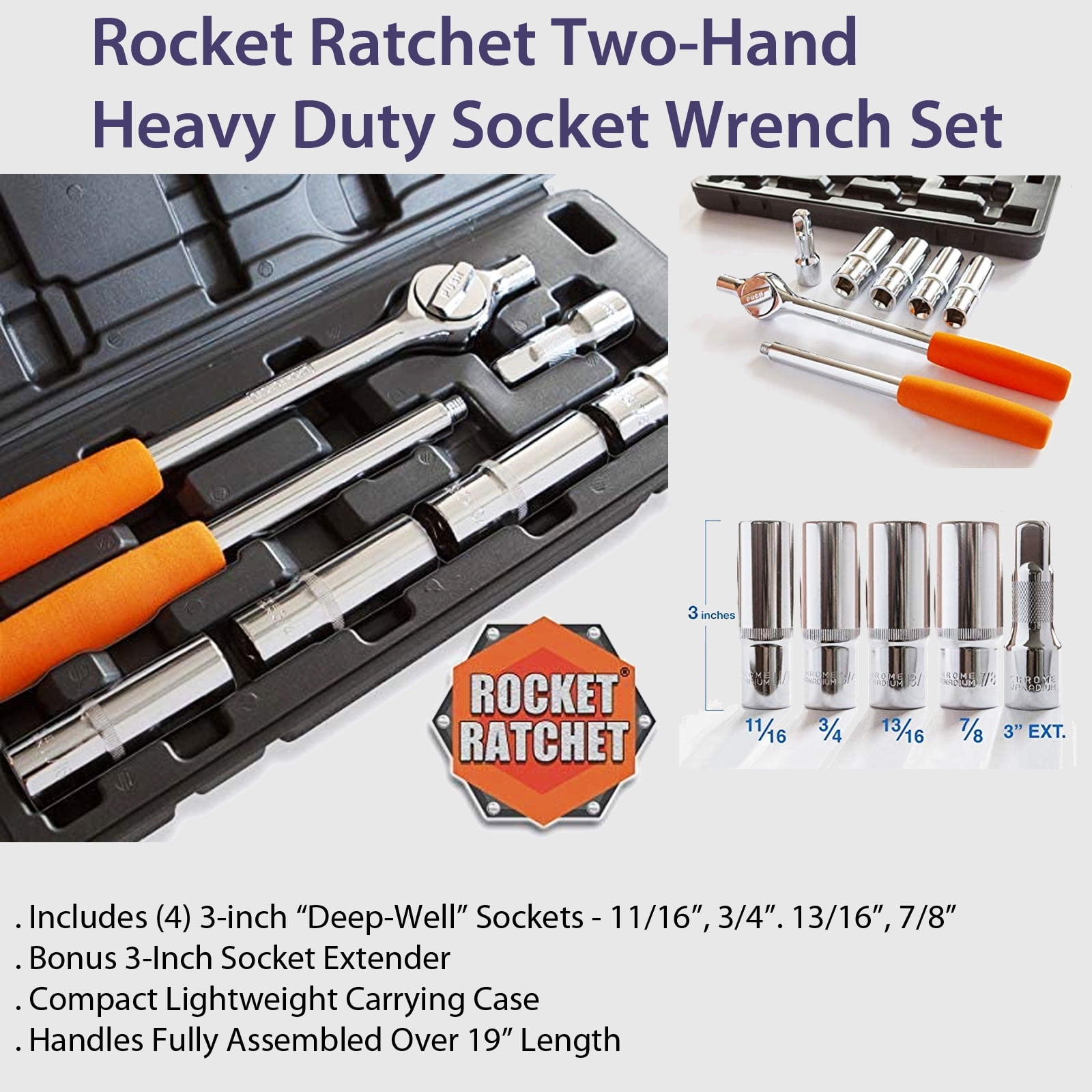 Lightweight cheap socket set