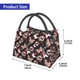 thumbnail image 2 of Honeii Butterfly Print Cooler Bag Insulated, Large Leakproof Soft Sided Portable Cooler Bag,Lunch Box Lunch Bag, 2 of 6