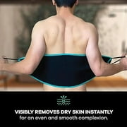 Dermasuri Exfoliating Back Scrubber - Exfoliator Body Scrub for Women & Men (1 Pack)