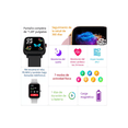 thumbnail image 3 of Reloj Inteligente Deportivo e impermeable Con Llamada De Voz Plateado, 3 of 4