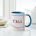 thumbnail image 6 of CafePress - Oklahoma Y'all - 11 oz Ceramic Mug - Novelty Coffee Tea Cup, 6 of 6