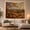 Autumn Hills, variant on Rolling Countryside under Voluminous Cloudy Sky, Peaceful Vintage for Nature Lovers, Rural Landscape Art, Housewarming Gift, Tapestry Wall Hanging for Study Room and Den