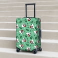 thumbnail image 5 of Uemuo Christmas French Bulldog Printed Washable Luggage Cover - Fashion Suitcase Protector Fits 18-32 Inch Luggage -Small, 5 of 9