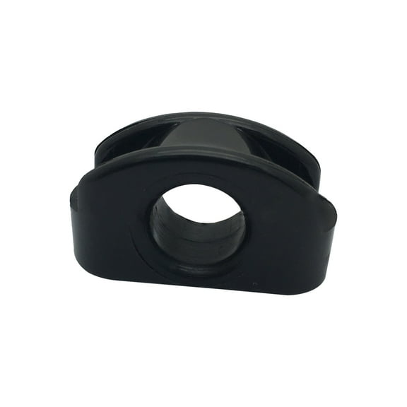 WEUVEB 2Pcs Kayak Pulley Guide Nylon for Boats Marine Use with Large Smooth Rolling Wheels