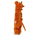 thumbnail image 4 of Tao Tao Toddler Christmas Outfits Unisex Baby Animal Clothes Romper Infant's Zip Up Hooded Jumpsuit One Piece for Kids Holiday Birthday Orange 12 Months, 4 of 9