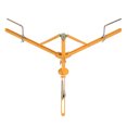 thumbnail image 1 of Fence Wire Distributor, Fence Wire Dispenser 18.9in To 41.3in Adjustable Stainless Steel with Anti Overspeed Device for Garden Farm, 1 of 7