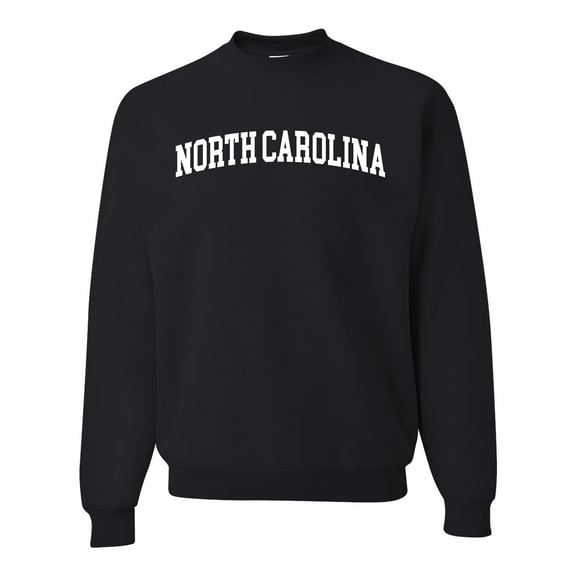 Wild Bobby State of North Carolina College Style Unisex Crewneck Sweatshirt