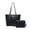 Black, variant on EWSFHUI Handbags for Women Shoulder Bags Tote Satchel Hobo 3pcs Purse Set