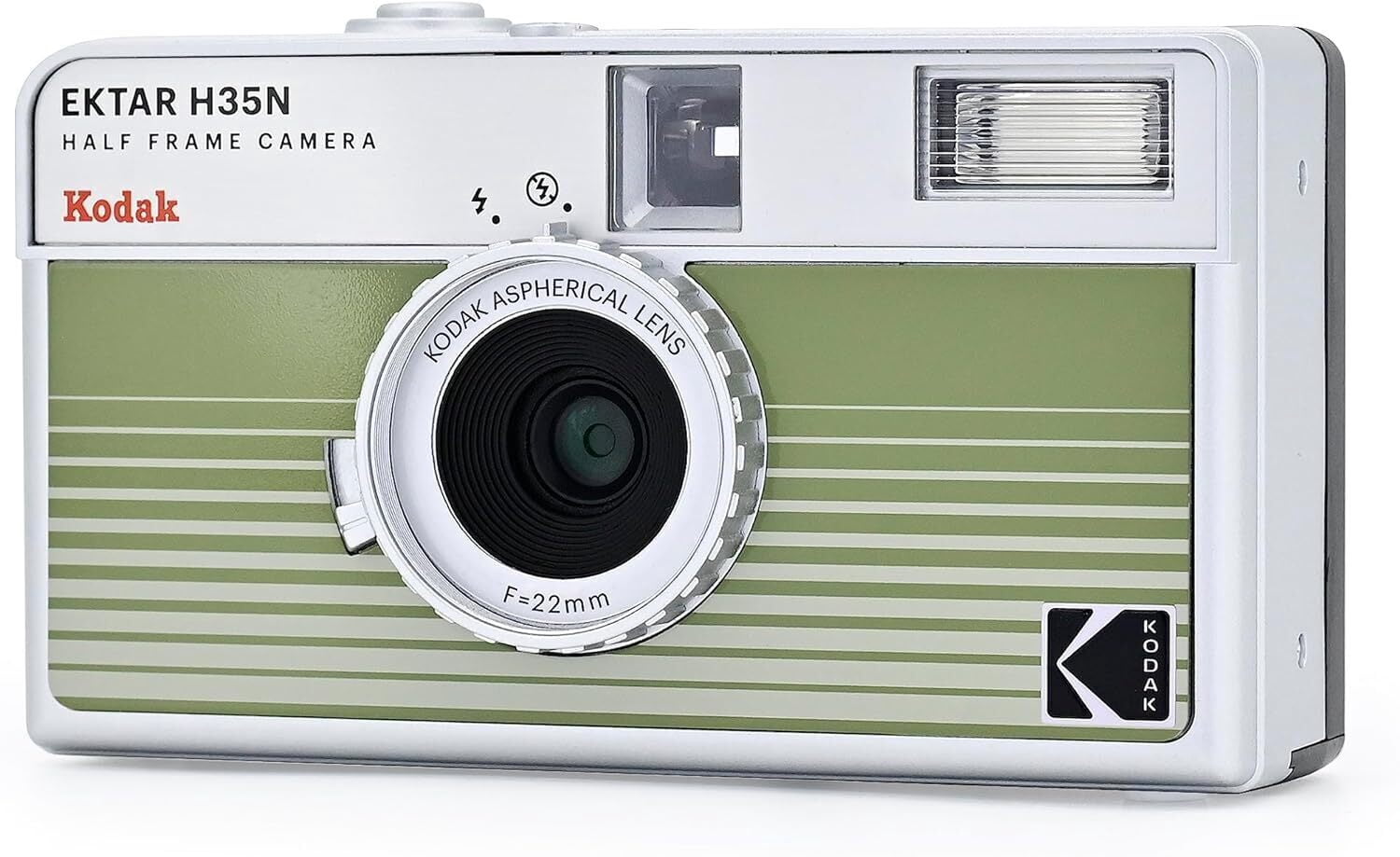 Kodak Ektar H35N 35mm Half Frame Film Camera Bundle with Kodak