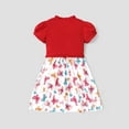 thumbnail image 3 of PatPat Girls Dresses Butterfly Tank Dress Ruffled Short Sleeve Cardigan 2 Pieces Outfits Set Sizes 5-12, 3 of 6