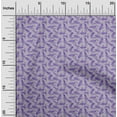 thumbnail image 2 of oneOone Tissu Polyester Spandex Violet Poussiéreux Matériel de Robe d'Automne Tissu Imprimé au Mètre 56 Pouces de Large, 2 of 4