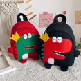 thumbnail image 3 of CHAO Bonita mochila con forma de dinosaurio, bolso para niños pequeños, mini bolso de viaje con dibujos de animales para exteriores, nuevo color verde, 3 of 5