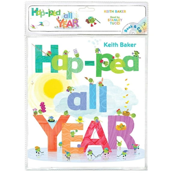 The Peas Series: Hap-Pea All Year : Book and CD (Paperback)