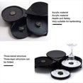 thumbnail image 5 of Accesorios para Vino de Bar, Caja Giratoria de 3 Niveles para Condimentos de Cócteles, Caja para Mezclar Sal y Azúcar, Caja de Herramientas para Mezclador de Barman., 5 of 5