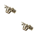 thumbnail image 2 of Qarigey Juego de anillos de aleación, anillo masculino ajustable estereoscópico exagerado, accesorios populares, suministros de joyería, vacaciones, Bronce 2piezas Qarigey CBP267205, 2 of 6