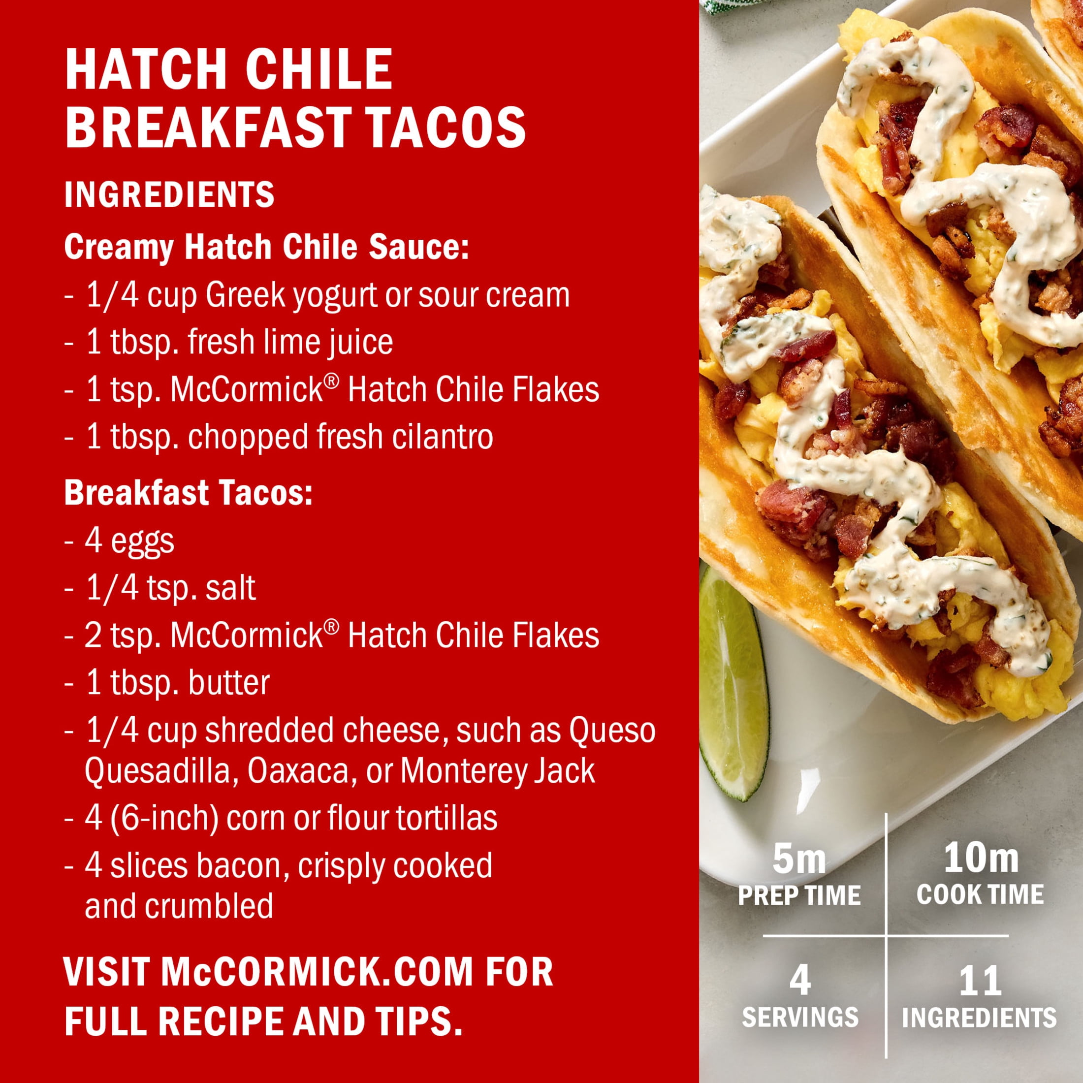 (4 pack) McCormick Crushed Hatch Chile Pepper, 1.25 oz Bottle