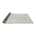 thumbnail image 2 of Ahgly Company Indoor Square Solid Gray Modern Area Rugs, 4' Square, 2 of 4