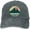 Deep Heather, variant on Baseball Cap Big Sky Montana Retro Mountain Denim Hats Trucker Hats Dad Cap