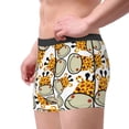 thumbnail image 4 of Haiem Giraffes Head Men's Boxer Briefs, Every Day Comfort Stretch Cotton Moisture-Wicking Underwear-X-Large, 4 of 9