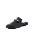 thumbnail image 1 of Steve Madden Women's Kandi Slip-On Loafer, Black Leather, 9 M US, 1 of 4
