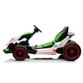 JUICCEE Kids Ride on Electric Go Kart, 24V 7AH Battery Powered Kids