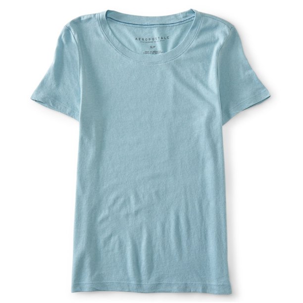 Camiseta Básica Sólida Aeropostale Azul XS