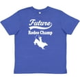 thumbnail image 3 of Inktastic Future Rodeo Champ Bull Rider Youth T-Shirt, 3 of 5