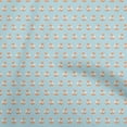thumbnail image 1 of oneOone Georgette Viscose Light Blue Fabric Animal Diy Clothing Quilting Fabric Print Fabric By Yard 42 Inch Wide, 1 of 5