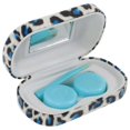 thumbnail image 4 of Here's a polished and professional product description based on your input:\n\n \n\n**Cute Leopard Print Cosmetic Case Portable Travel Organizer**\n\nKeep, 4 of 5