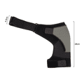 thumbnail image 2 of Hombrera De Neopreno Bloosom  Con Punta Ortopédica Ajustable Negro, 2 of 5