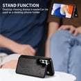 thumbnail image 5 of Compatible with Samsung Galaxy A14 5G Case Wallet with Card Slot Butterfly Embossing Flip Leather Magnetic Clasp Protective Phone Case for Samsung Galaxy A14 Case Wallet(Black-6.6 inch), 5 of 7