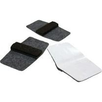 Lorell Wraparound Floor Savers Gray - 100/Bag